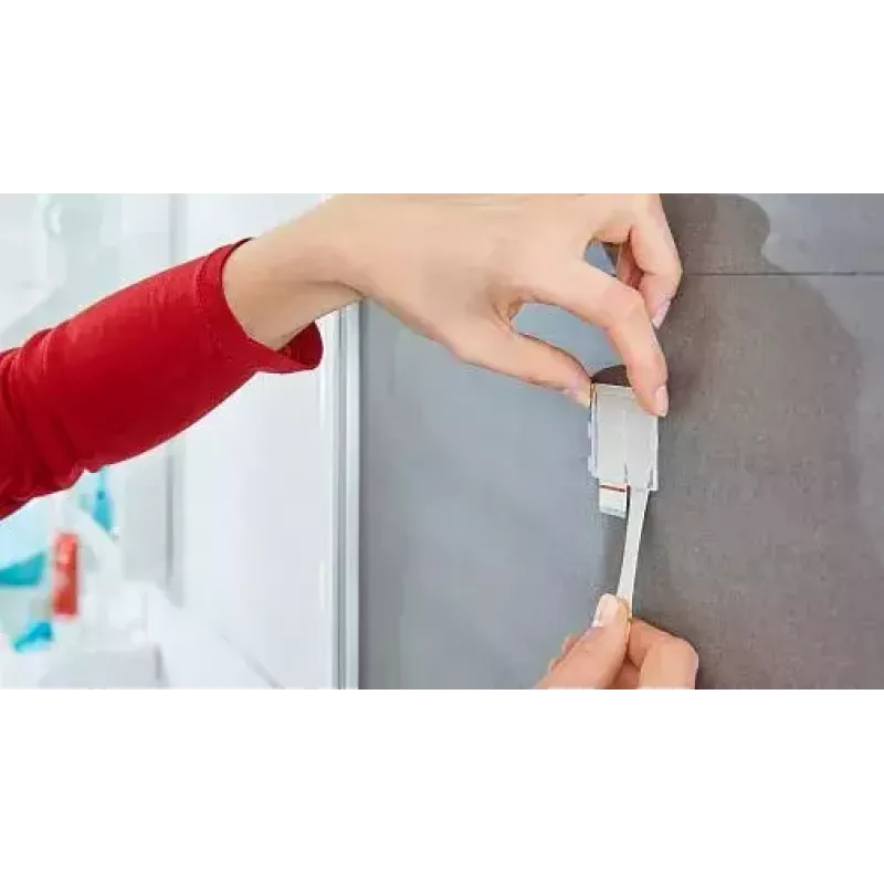 Vešiak na uteráky TESA 59785-00000 interiér nerez biela