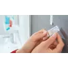 Vešiak na uteráky TESA 59785-00000 interiér nerez biela