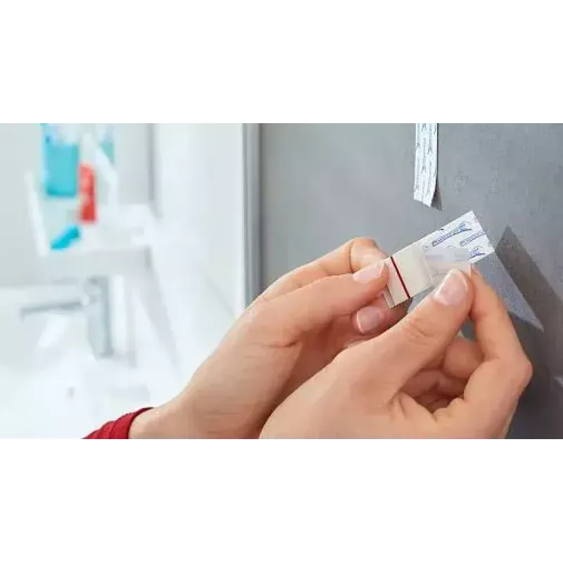 Vešiak na uteráky TESA 59785-00000 interiér nerez biela