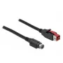 PoweredUSB kábel DeLOCK 85945 1m Mini-DIN 3-pólový konektor samec