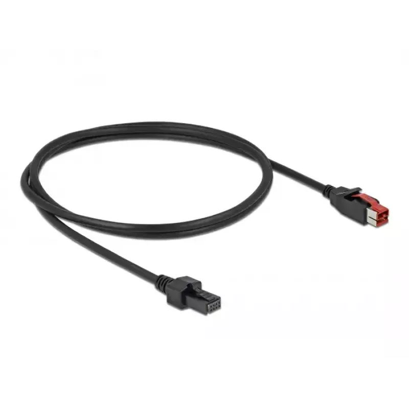PoweredUSB kábel DeLOCK 85950 24 V na 2 x 4-pin konektor 1 m