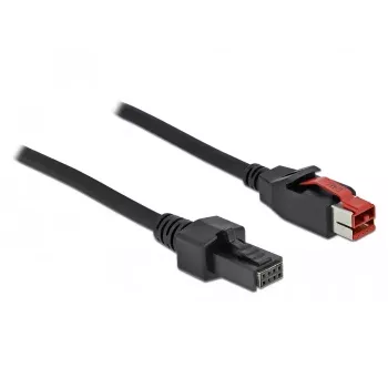 PoweredUSB kábel DeLOCK 85951 24 V na 2 x 4-pólový samec 2 m