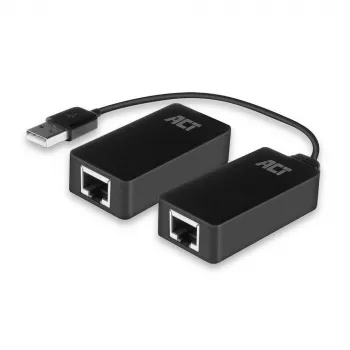 ACT USB predlžovač set cez UTP, až do 50 metrov