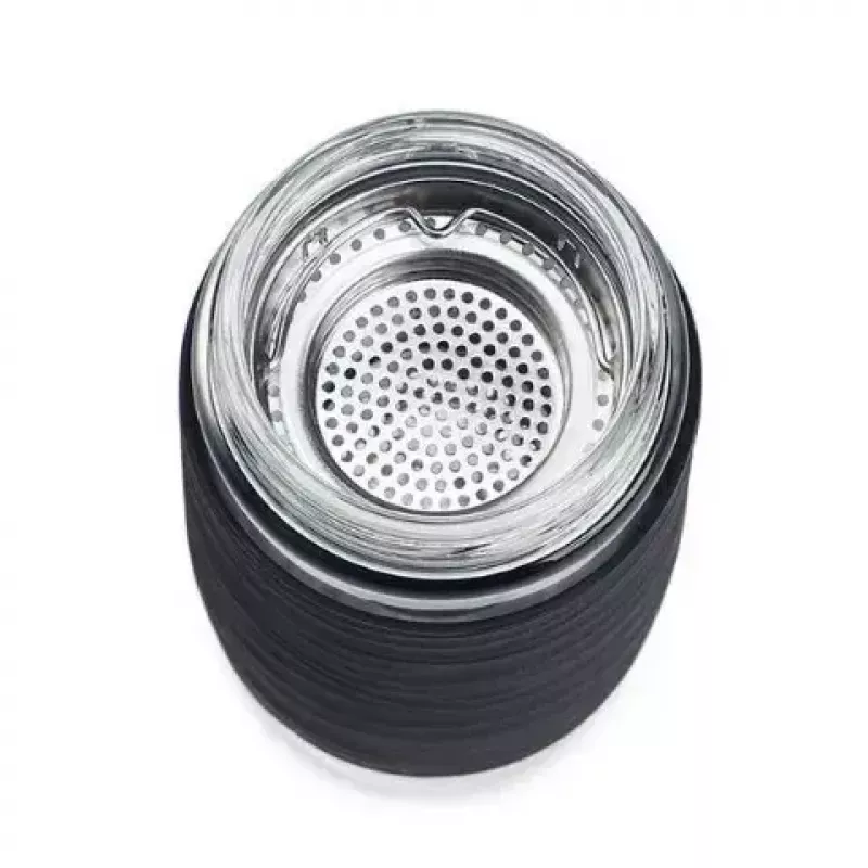 EMSA N20803 hrnček na čaj, 420 ml, čierny, so sitkom