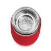 Emsa TEA MUG izolovaný hrnček so sitkom 2 v 1, 420 ml, červený
