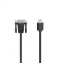 Hama 00200716 DVI kábel 3 m DVI-D HDMI typ A (štandard) čierny