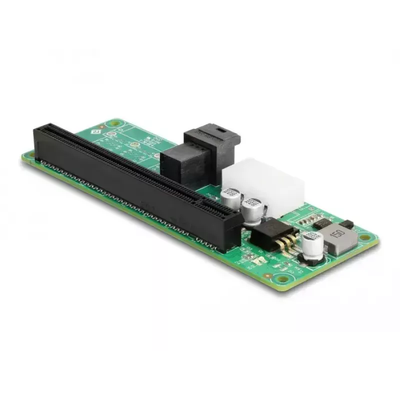 Delock 64173 adaptér rozhrania z PCIe 4.0 x16 (NVMe) na U.2