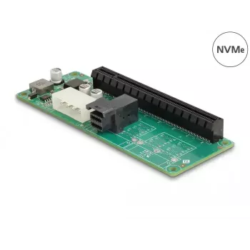 DeLOCK konvertor 1 x SFF-8643 na PCIe x16 host rozhranie PCIe výstupné rozhranie SFF-8643