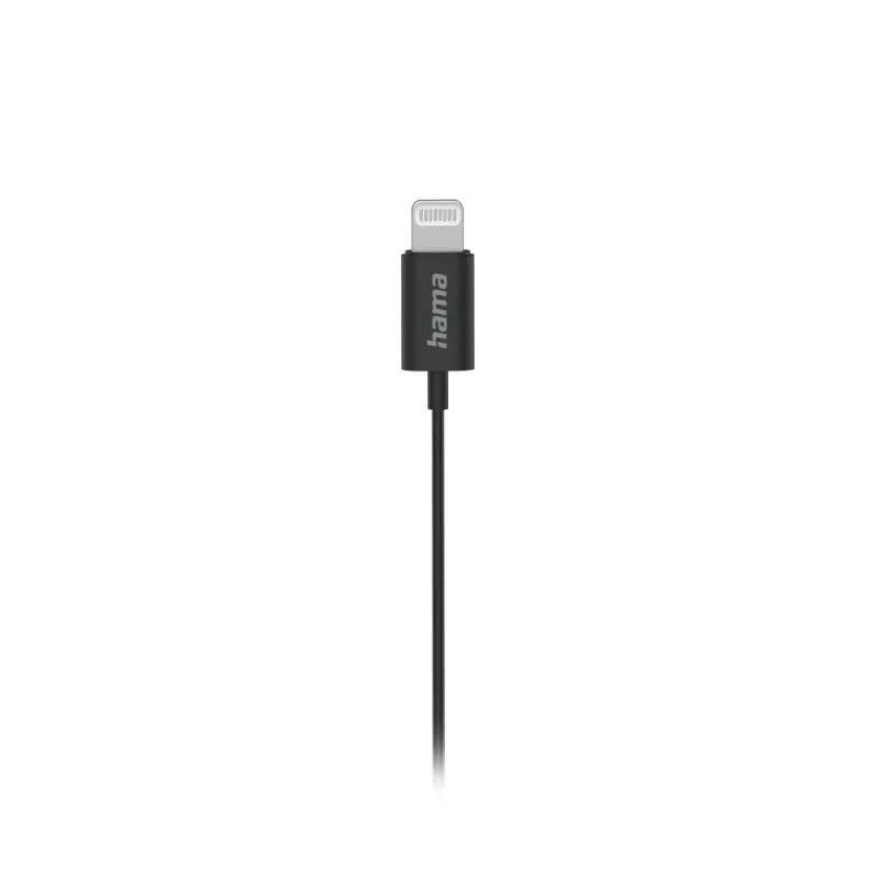 Hama Glow headset s káblom in-ear hovory/hudba čierny