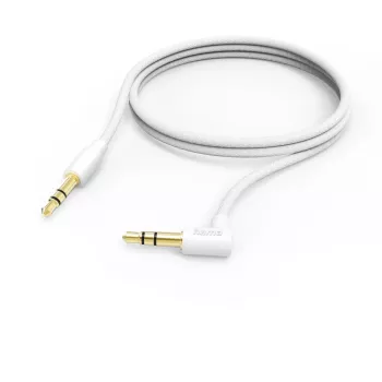 Hama 00201529 audio kábel 1 m 3,5 mm biely