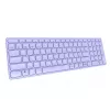 Bezdrôtová klávesnica Rapoo E9700M QWERTZ nemecká fialová RF Bluetooth