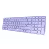 Bezdrôtová klávesnica Rapoo E9700M QWERTZ nemecká fialová RF Bluetooth