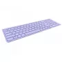 Bezdrôtová klávesnica Rapoo E9700M QWERTZ nemecká fialová RF Bluetooth