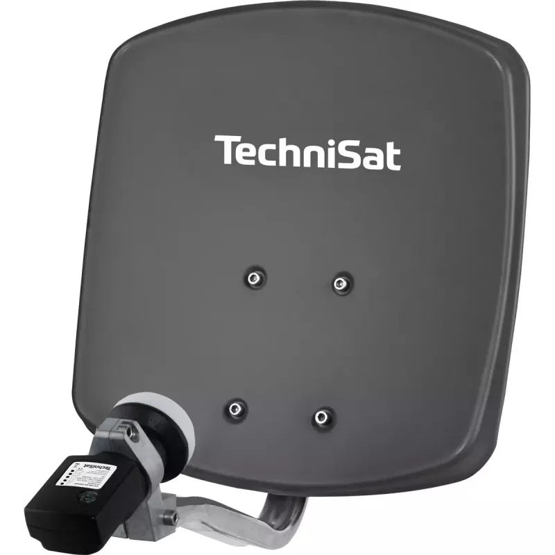 TechniSat DIGIDISH 33 satelitná anténa so Satfinder V/H-LNB, bridlicovosivá
