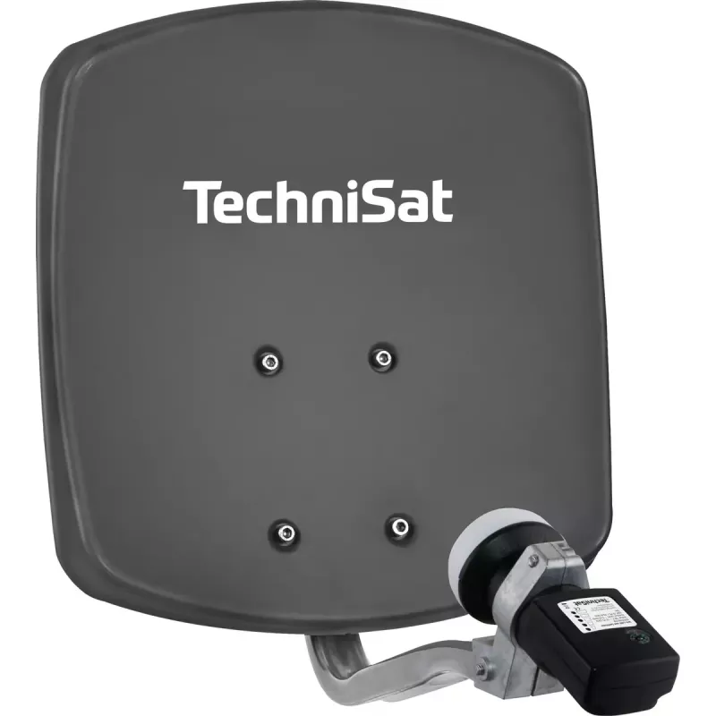TechniSat DIGIDISH 33 satelitná anténa so Satfinder V/H-LNB, bridlicovosivá