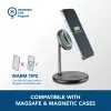 Cellularline Mag Duo bezdrôtová nabíjačka 2-in-1 bezdrôtová nabíjacia stanica pre zariadenia Apple