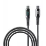 Cellularline displej kábel USB-C kábel s integrovaným LCD displejom