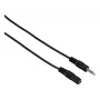Audio kábel Hama 00182071 5 m 3,5 mm jack konektor samec na konektor samica čierny