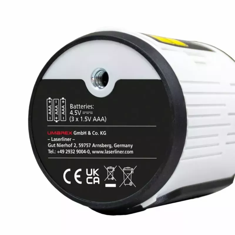 Krížový laser Laserliner 081.081E 40 m presnosť samonivelácie 0,5 mm/m