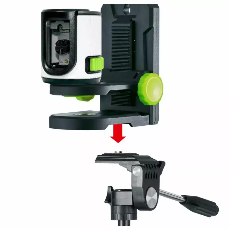 Krížový laser Laserliner 081.081E 40 m presnosť samonivelácie 0,5 mm/m
