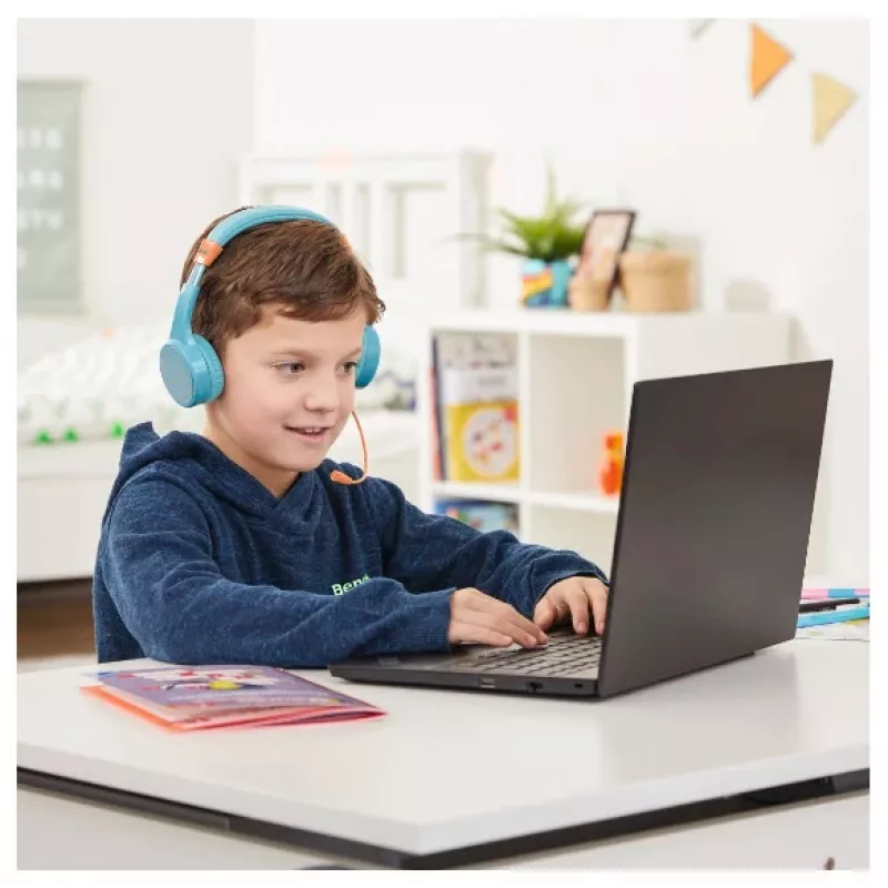 Hama Teens Guard II headset bezdrôtový cez hlavu hovory/hudba USB Type-C Bluetooth modrá, oranžová