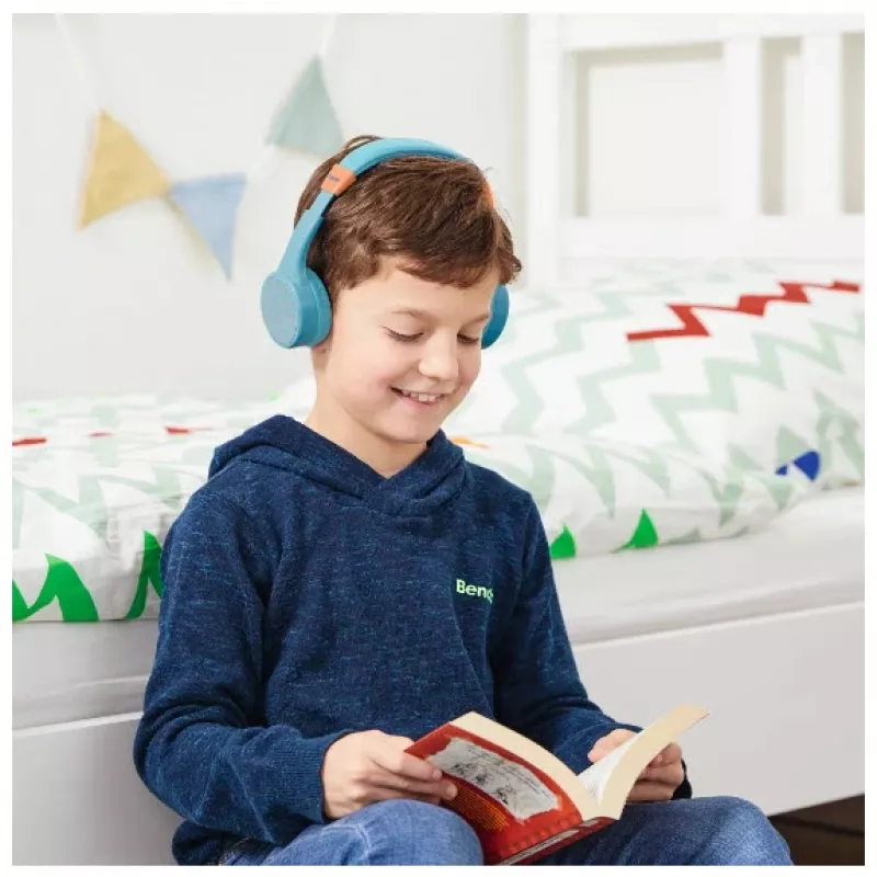 Hama Teens Guard II headset bezdrôtový cez hlavu hovory/hudba USB Type-C Bluetooth modrá, oranžová