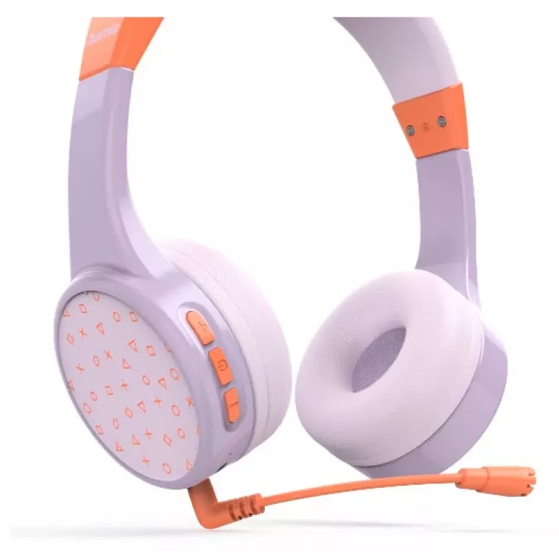 Hama Teens Guard II headset bezdrôtový cez hlavu hovory/hudba USB Type-C Bluetooth oranžová, fialová