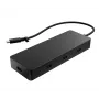 HP 4K USB-C multiport hub, USB Type-C, USB Type-C, 10000 Mbit/s, 3840 x 2160, čierny, 65 W