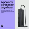 HP 4K USB-C multiport hub, USB Type-C, USB Type-C, 10000 Mbit/s, 3840 x 2160, čierny, 65 W