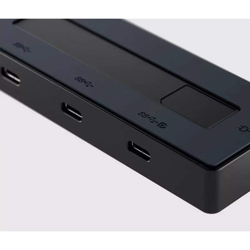 HP 4K USB-C multiport hub, USB Type-C, USB Type-C, 10000 Mbit/s, 3840 x 2160, čierny, 65 W