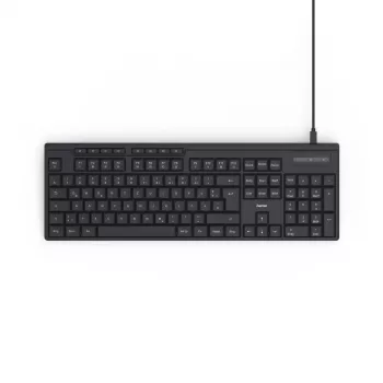 Hama CK-200 klávesnica Home/Office USB QWERTZ nemecká čierna
