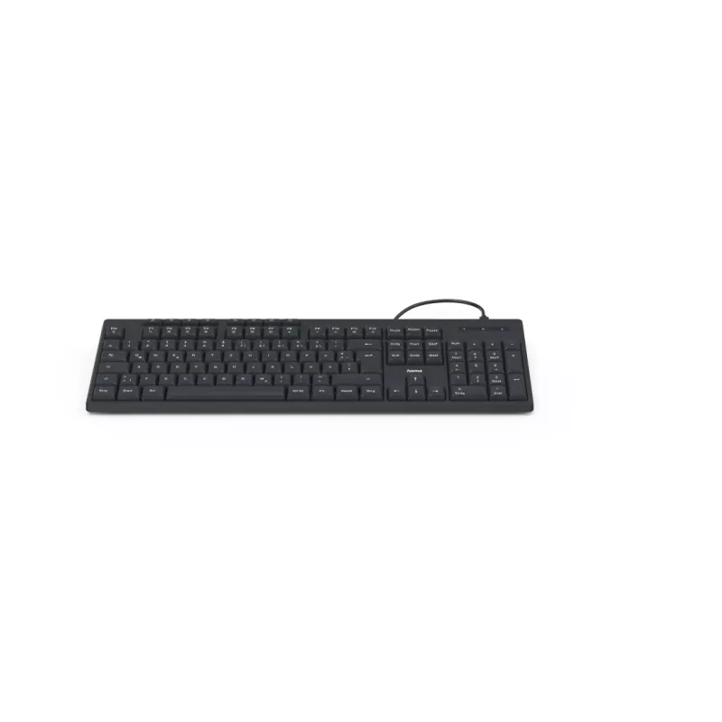 Hama CK-200 klávesnica Home/Office USB QWERTZ nemecká čierna