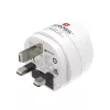 Hama 00223483 cestovný adaptér typ G (UK) typ F biely