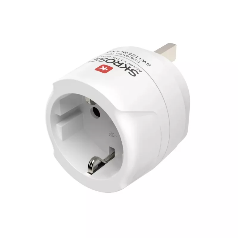 Hama 00223483 cestovný adaptér typ G (UK) typ F biely