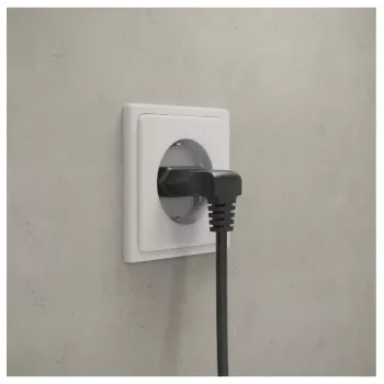 Hama 00223266 predlžovací kábel 3 m 1 AC zásuvka(y) interiér čierny