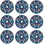 Brúsny kotúč Bosch 2608902407 Ø125 mm — 1 kus brúsny kotúč pre rotačné/excentrické brúsky