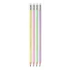 BIC Evolution Pastel ceruzky HB s gumou, 10 ks, Pink/Purple/Green/Yellow
