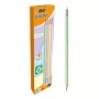 BIC Evolution Pastel ceruzky HB s gumou, 10 ks, Pink/Purple/Green/Yellow