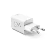Hama 00201989 mobilná nabíjačka headset, laptop, powerbanka, smartfón, tablet biela AC rýchle nabíjanie interiér