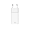 Hama 00201989 mobilná nabíjačka headset, laptop, powerbanka, smartfón, tablet biela AC rýchle nabíjanie interiér