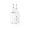 Hama 00201989 mobilná nabíjačka headset, laptop, powerbanka, smartfón, tablet biela AC rýchle nabíjanie interiér