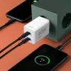 Hama 00201989 mobilná nabíjačka headset, laptop, powerbanka, smartfón, tablet biela AC rýchle nabíjanie interiér