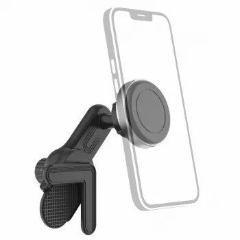 Hama 00201988 držiak aktívny držiak mobilný telefón/smartfón čierny, strieborný