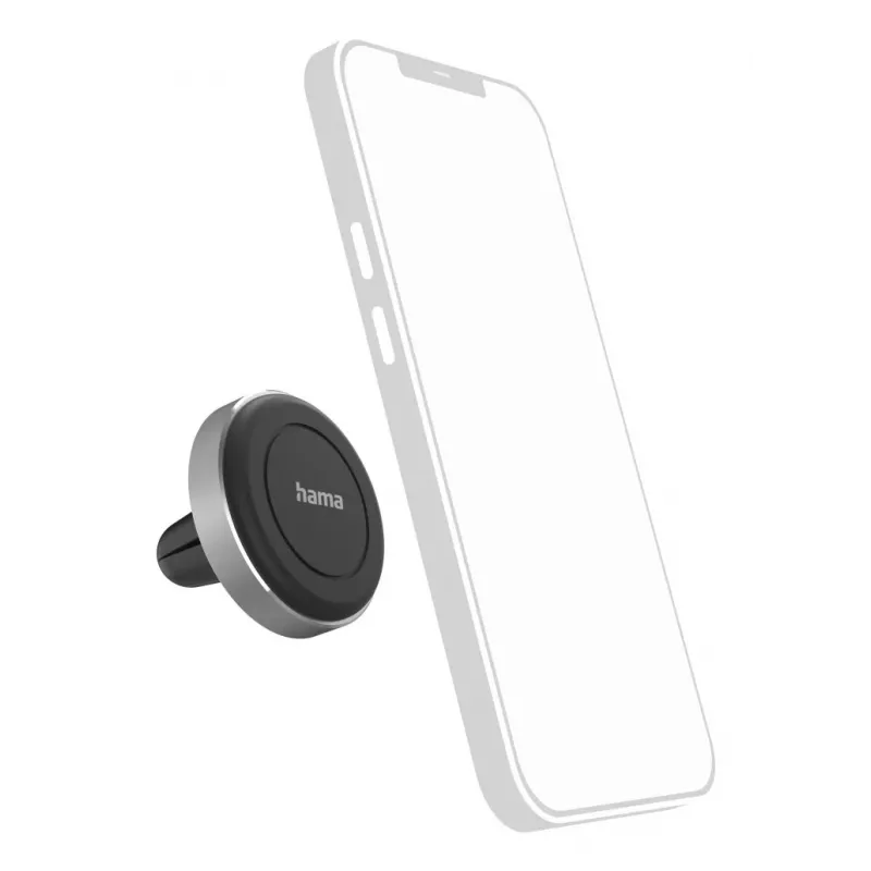 Hama magnet pasívny držiak mobilný telefón/smartfón čierny, strieborný