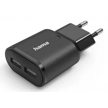 Hama 00201971 mobilné zariadenie nabíjačka smartfón čierna AC interiér