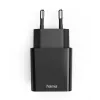 Hama 00201959 mobilná nabíjačka headset, powerbank, smartfón, tablet čierna AC rýchle nabíjanie interiér