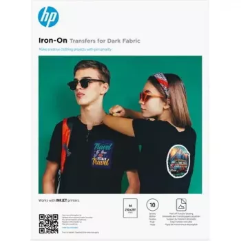 Žehliaca transferová fólia pre tmavé látky A4 (210 x 297 mm) 10 listov — HP