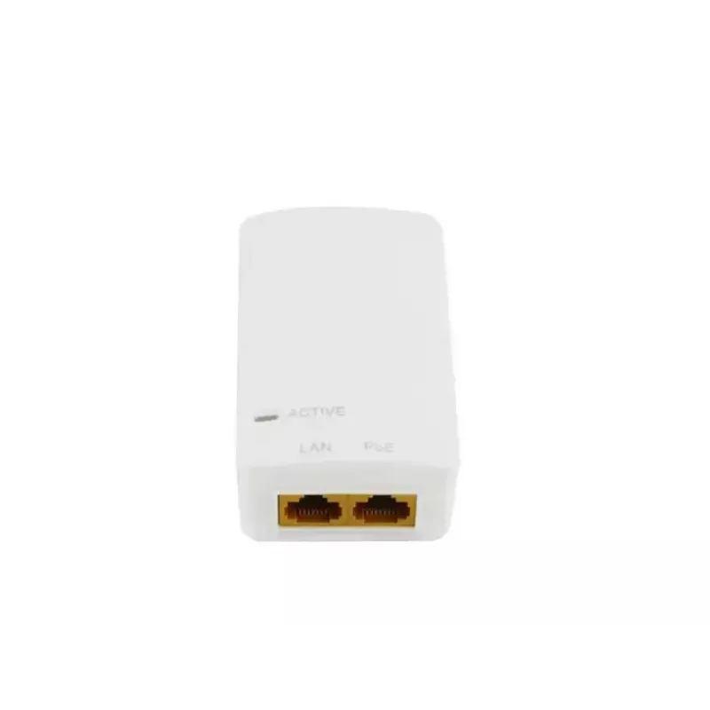 PoE injektor MicroConnect MC-POEINJ-EU — jednoportový Power over Ethernet injektor