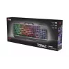 Herná klávesnica Trust GXT 856 Torac USB QWERTZ nemecká čierna RGB LED
