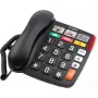 Analógový telefón Olympia 4500 čierny biely